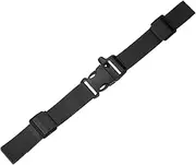 uxcell Backpack Chest Strap [1PCS] - Adjustable Sternum Straps with Emergency Whistle Buckle Use for Backpack Replacement & Hiking - [Black] Chest Belt Quick Release Buckle