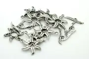 Lot 10 Sets Flower Sun Enamel Toggle Antiqued Clasps Jump Ring Necklace Bracelet