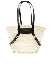 Givenchy Voyou Raffia Tote Bag
