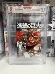 Attack On Titan Vol. 1 1st Printing Graded Comic Manga 2015 Japanese BGS 9.4