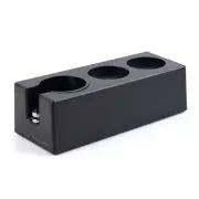 Tamping Station Black Espresso Tamper Station Plastic Portafilter Holder Tamp...