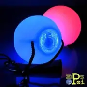 Super Bright LED Poi Balls: Programmable 6-Modes