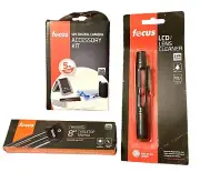 Focus 5 Piece Digital Camera Accessory Kit Cleaning Kit W Tabletop Tripod Univer