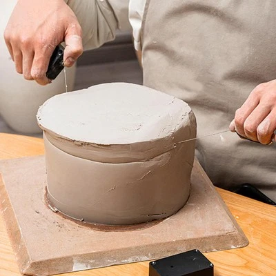 Wire Clay Cutter Telescopic Simple to Use Stainless Steel Sculpting Trimming