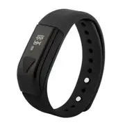 i5 Smart Bluetooth Watch Bracelet Calorie Counter Wireless Sport Activity Tracker-Black
