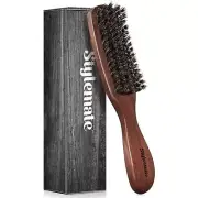 Boar Bristle Hair Brush for Men, Mens Hair Brush for Thick & Fine Hair, Slick