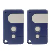 2pcs Garage Door Remote 433.92mhz 3-Button Garage Door Opener Control for7112