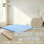 床墊/雙人/透氣【亞藤透氣兩用床墊】5X6尺 - 雙面設計 3M排汗布 亞藤蓆面 MIT台灣製 ROHOUSE 樂活居