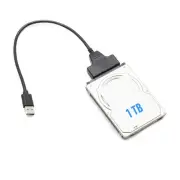 Adapter Converter for Hard Disk HDD SSD USB 3 To SATA 2,5 " With HDD Drive