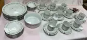 NEW-Set of 43 PCS-Johann Haviland Bavaria Germany Forever Spring china diner set