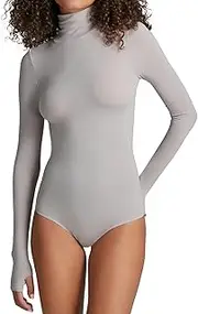 [commando] Women's Ballet Body Turtleneck Bodysuit