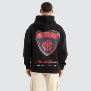 [Nena and Pasadena AFL] Melbourne Demons AFL Season Hoodie Jet Black