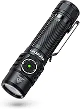 sofirn SC29 Torch Rechargeable 3000 Lumen, Small Powerful Flashlight with USB C Handle Pocket Flashlight, IP68 Waterproof for Home Emergencies, Camping, Dog Walking, Fishing