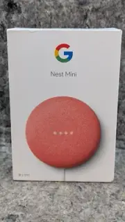 New Google Nest Mini (2nd Gen) ~ Coral Pink GAO1141-JP (Japanese Version)