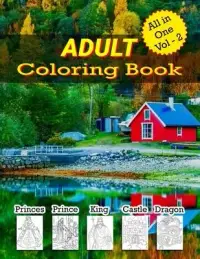 在飛比找博客來優惠-Adults Coloring Book ( All in 
