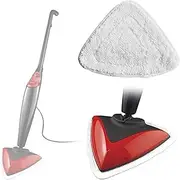 HUVNEXA 4PCS Steam Mop Pads, for OCedar Vacuum Cleaner Washable Reusable Triangle Mop Pad Cloth Cleaning Floor Tool Steam Cleaner Replacement Parts