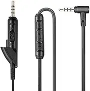 Audio Cable Wire Cord Mic Remote Compatible with Bose QuietComfort 2 15 QC2 QC15 Headphones