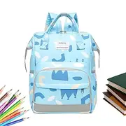 Diaper Bag Backpack, Diaper Travel Tote Mother Bag Baby Changing Bags, Waterproof, Large Capacity Travel Backpacks with Pockets for Moms & Dads