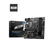 MSI PRO B760M-P mATX Motherboard, 4x DDR5~192GB, 1x PCI-E x 16, 2x PCI-E x 1, 2