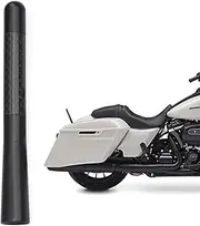 Bingfu Motorcycle Carbon Fiber Antenna Mast Replacement Compatible with Harley Davidson 1998-2020 Road King Softail Touring Street Glide Road Glide Fat Boy Electra Glide Tour Ultra Classic