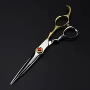 Hair Cutting Scissors, 6inch Professional Upscale Scissor Snake Cut Cutting Barber Haircut thinning Shears Hairdresser Scissors