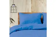 Jenny Mclean Doux Pure Linen Indigo Quilt Cover Set