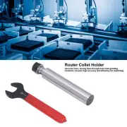 2Pcs Router Collet Extension Rod C20 Holder Straight Shank Tool Set Kit
