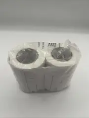 Double Sided Foam Tape White 1” Sponge Adhesive Tape 8 Rolls