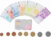 Spielgeld Tierische Taler, INKL. Kreditkarte: Geldscheine:6 x 3,1-8 x 4,1 cm,Münzen:Ø1,5-2,6 cm,per Set