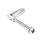 100x Trailer Anti Rattle Latch Tailgate Gravity Luce Drop Lock Zinc 47mm Thread