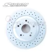 SPOON Rr Drilled Brake Rotor for S2000 AP1/AP2 4/99-6/09 F20C/F22C 42510-AP1-000
