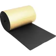 12x118 Inch Foam Rubber Sheet with Adhesive 1/2 Inch Thick Weatherproof Foam Pad