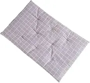 Beautiful Cat Cushion Cotton Plush Warm Dog Beds Large Bite Resistant Non Slip Square Dog Cushion Machine Washable for Dogs Cats Rabbits Other Animals M (Size : XL)