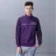 【ROBERTA 諾貝達】台灣製 修身版 簡約百搭 保暖長袖POLO衫(紫色)