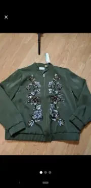 Chicos jacket size 2 new with tags