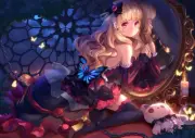 Anime girls artwork mayu Playmat Gaming Mat