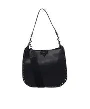 Valentino Garavani Rockstud Strapped Shoulder Bag One size black