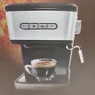Empstorm 20 Bar Expresso Coffee Maker with Milk Frother Steam Wand Dual Nozzle
