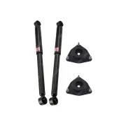 2x Front KYB Shock Absorbers + Strut Mount Kit for Mitsubishi Lancer CJ Aspire
