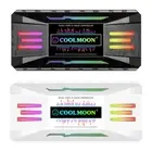 CoolMoon Magnetic ARGB Controller 4 Pin PWM 5V 3Pin Aura Sync PC Cooling Fan HUB