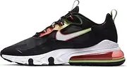 [Nike] Air Max 270 React WW Mens Running Trainers CK6457 Sneakers Shoes (UK 8 US 9 EU 42.5, Black White Green Strike 001) 001
