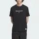 【adidas 愛迪達】上衣 男款 短袖上衣 運動 亞規 ST GFX TEE 黑 IP4991