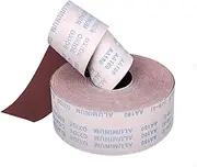 Emery Cloth Roll, 400 Grit Cloth Sandpaper, 95MMx1M Abrasive Flexible Sandcloth for Metal Glass Woodworking Grinding and Polishing