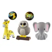 My Baby Homedics Nightlight Animals Sleep/Night Light Bedside Lamp/Toddler/Kids