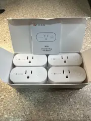 TECKIN SP20 Smart Wi-Fi Plug 4 Pack 15A Voice & APP Control/Timers/iOS/Android