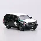 EY 1:64 596 Tahoe Texas Highway Patrol Police Trooper Model Diecast Display Car