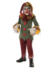 Rubies Crazy Clown Circus Kids Boys Dress Up Halloween Party Costume