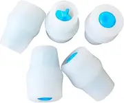 Replacement Bite Valve Nozzles Compatible with Osprey, Nathan & Hydrapak Hydration Reservoirs - BPA-Free, Phthalate-Free, Lead-Free Silicone Sheaths (5Pcs)