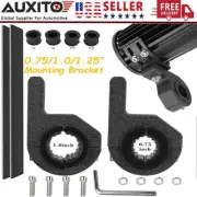 2x 1inch- 2inch Bull Bar Roll Tube Mounting Bracket Clamps LED Light Bar Offroad