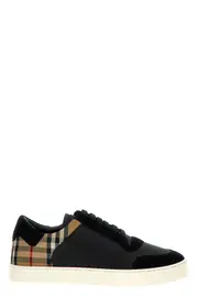 BURBERRY Check Insert Sneakers